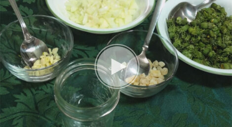 Pickled Dandelion Buds Recipe Image